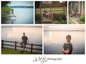 senior guy, lake, cabin, fishing