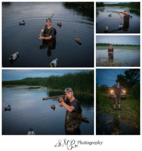 senior guy, hunting, duck hunting, fishing, truck, night