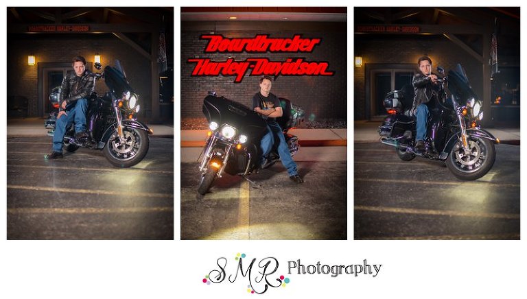 Senior guy, motorcycle, harley davidson