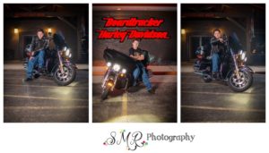 Senior guy, motorcycle, harley davidson